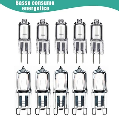 G4 G9 Alogena Lampadina 12V/220V 5W 10W 20W 25W 50W  Bianco caldo  filamento - Image 1 of 4