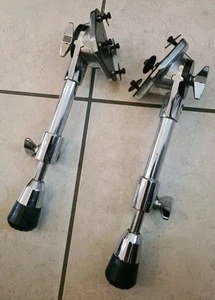 PEARL 80s Vintage BASS DRUM LEGS For BLX MLX WLX WX Bass Drums  - Picture 1 of 10