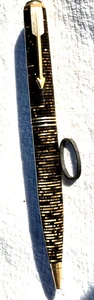 "Geo. S. Parker-PARKER-Made in U.S.A" Gold Translucent Circles Mech Pencil - Bild 1 von 24