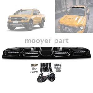 Fits For FORD Ranger T9 2023-2026 Top Lamp Roof Light Bar W/Led DRL Light Bar - Picture 1 of 7