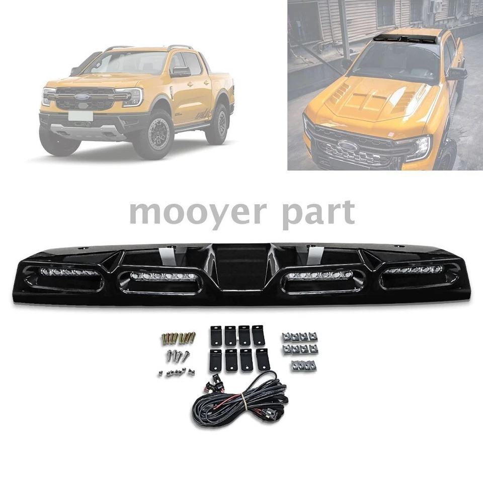 Fits For FORD Ranger T9 2023-2026 Top Lamp Roof Light Bar W/Led DRL Light Bar — 第 1/4 张图片