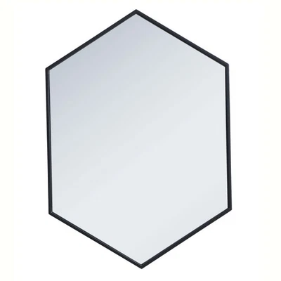 Elegant Lighting MR4424 Decker 24" W x 34" H Contemporáneo - Negro Foto 1 de 4