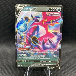 Pokémon TCG Hoopa V SWSH Black Star Promo Holo Card SWSH176 Sword & Shield NM - Picture 1 of 2