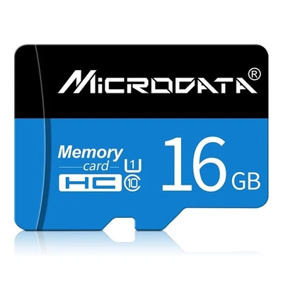 Tarjeta de memoria MICRODATA 16GB U1 azul y negra TF (Micro SD) - Image 1 of 4