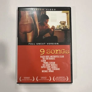 9 Songs (DVD, 2005, Unrated Full Uncut Version) RARE OOP - Imagen 1 de 3