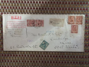 Copertina Italia Registrata per USA 1905 - Foto 1 di 2