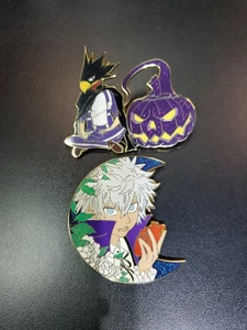 2 prendedores Kassie Arts esmaltados en solapa de metal My Hero Academia Fumikage Hunter X Hunt - Imagen 1 de 6
