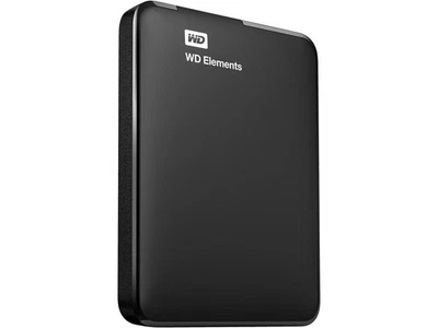 WD 1TB Elements Portable Storage USB 3.0 Model WDBUZG0010BBK-WESN Black - Image 1 of 4