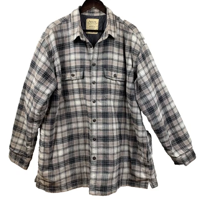 Camisa Arrow Blue Jeans Co Para Hombres 2XT Cuadros Acolchada Forrada Franela Ropa de Trabajo Chamarra Foto 1 de 4