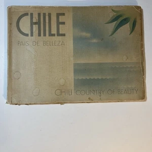 Chile Pais De Belleza Country Of The Beautiful Vintage Institute Geografico - Picture 1 of 7