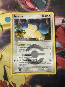 Snorlax 15/112 EX Firered & Leafgreen Reverse Pokemon Holo Foil Rare LP - Picture 1 of 3