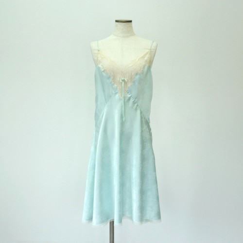 Abito vintage anni 70 Christian Dior floreale jacquard lingerie camicetta da donna...