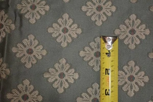 Tela 56" X 76" DOBLE (2,5 yardas. Medallones brocado damasco tela pesada x 56") - Imagen 1 de 4