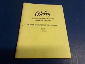 Procedimientos electrónicos de reparación de pinball Bally FO-560 - Imagen 1 de 1