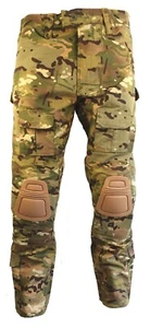 New Multi CP Tactical Combat Trousers G2 Type with Armoured Kneepads - Picture 1 of 6