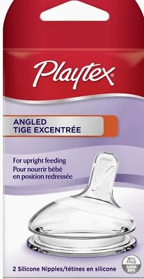 Playtex, Angled Nipple, Medium Flow, 2-Count/Pack - Image 1 of 2