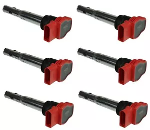 Set of 6 NGK Direct Ignition Coils for Audi A4 A6 Quattro Volkswagen Touareg - Picture 1 of 1
