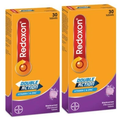 Redoxon Doble Acción Vitamina C + Zinc Grosella Negra 30 Comprimidos [ENVÍO GRATUITO]  Foto 1 de 4