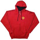 Manchester United FC Soccer Zip Front Fleece Jacket Sweatshirt Official Small 