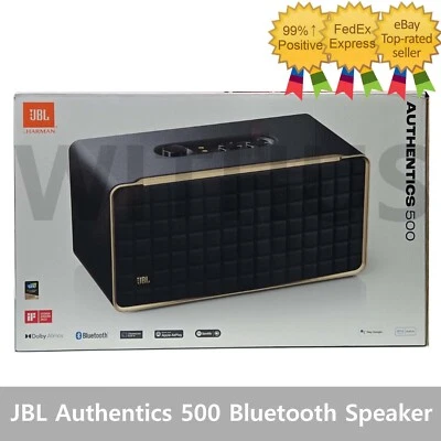 JBL Authentics 500 Portable Smart Home Speaker w/Built-In Wi-Fi, Bluetooth - image 1 of 3