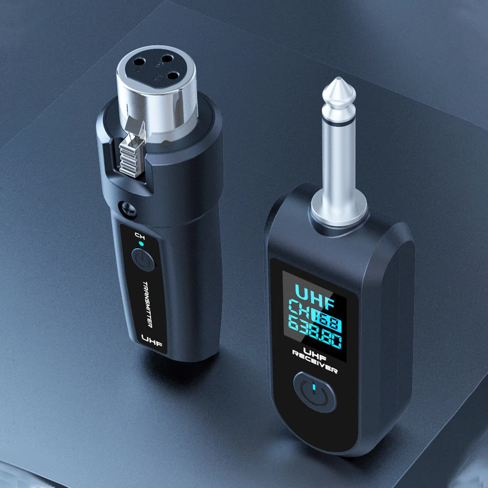 UHF Funk Mikrofon Konverter XLR Sender Empfänger Mikrofonsystem NEU - Bild 1 von 4