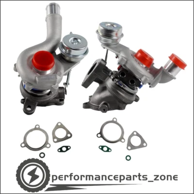 Left & Right Turbo Turbocharger Set for 10-19 Ford Explorer Lincoln MKS MKT 3.5L - Image 1 of 4