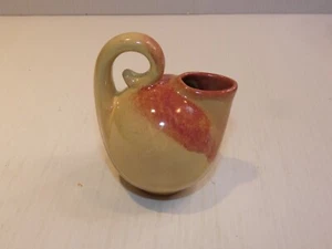 Cerámica artística Dryden vintage pequeña, crema temática melocotón - Imagen 1 de 6