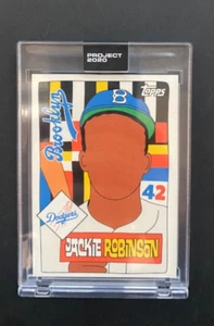 Topps Project 2020 #176 Jackie Robinson by Fucci w/Box - PR 3253 - Picture 1 of 3