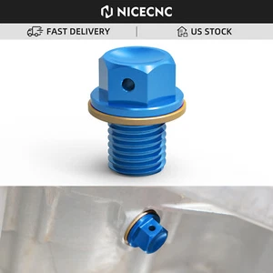 Perno de drenaje de aceite de motor NICECNC M12 para Yamaha YZ250 250X XT250X WR250R TRICKER - Imagen 1 de 10