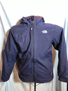 Giacca invernale The North Face Dryvent ragazzo XL 18/20 blu con fodera rimovibile #KD - Foto 1 di 8