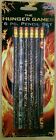 The Hunger Games - Pencil Set 6 piece - assorted designs Mockingjay District 12