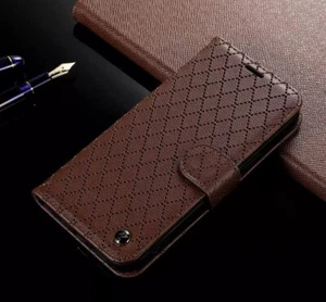 iPhone 14 PRO MAX CASE Leather USA Wallet FLIP CASE Stand 3 Card Holder Stick... - Picture 1 of 8