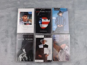Garth Brooks Cassette Tapes Set of 6 Country Music Western - Picture 1 of 7