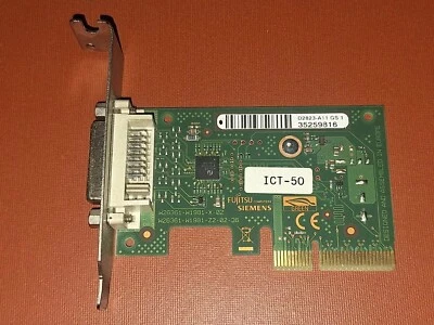 ADATTATORE DVI-D PCI-EX PC FUJITSU ICT-50 ADAPTER - Immagine 1 di 2