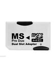 Adaptateur Micro SDHC Pour Memory Stick MS Duo Pro (PSP, Sony...)