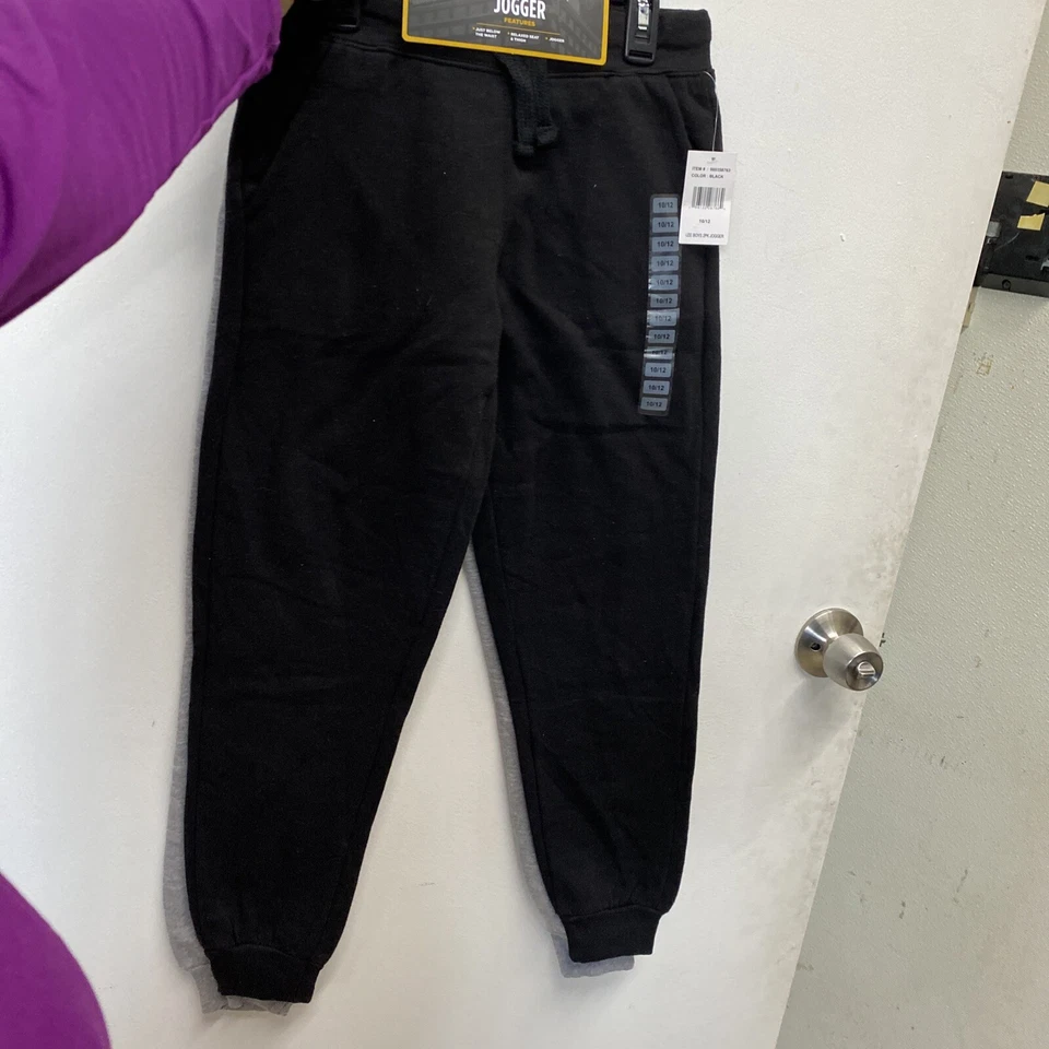 2 PACK Lee Boy's Jogger Black/Grey M (10/12)