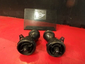 07-13 MINI COOPER R56 CENTER INNER DASH AIR VENT VENTS DRIVER PASSENGER BOTH OEM - Picture 1 of 4