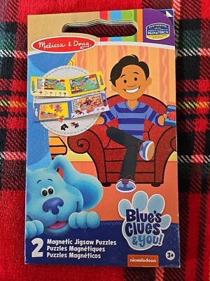 ¡NUEVO! Melissa & Doug Blue's Clues & You - 2- Rompecabezas magnéticos Foto 1 de 2