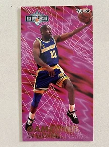 Tim Hardaway 1993-94 Fleer NBA Jam Session Insert "Gamebreakers" #2 Golden State - Picture 1 of 2