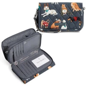 Vera Bradley Neu mit Etikett Urlaub Hunde RFID 3-in-1 Umhängetasche Handtasche Kalpen 79 $ - Bild 1 von 4