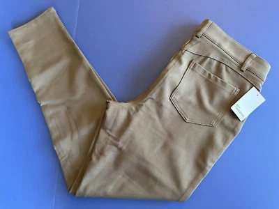 Pantalón 89th + Madison Luxe Ponte Elástico Pierna Recta Color Moca Talla 14 NUEVO   Foto 1 de 4