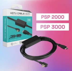 Hyperkin 2in1 HDTV Konverter Kabel für PSP 2000 & 3000 - Playstation Portable HD - Picture 1 of 3
