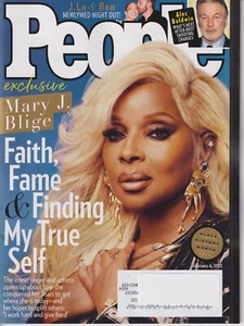 People February 6, 2023 Mary J. Blige, Alec Baldwin, J.Lo & Ben (Magazine: Cele - Picture 1 of 1