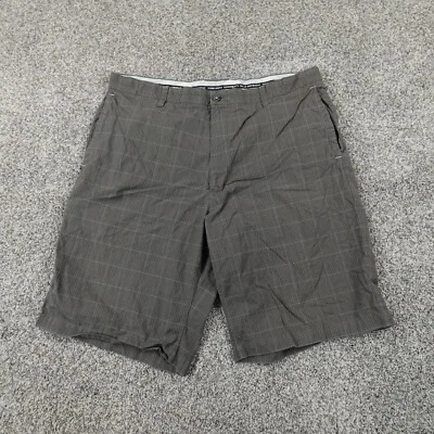 Ashworth Shorts Mens 38 Gray Chino Bermuda Golf Casual Preppy Cotton Mid Rise - Image 1 of 4