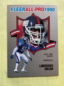 1990 Fleer All Pro Insert LAWRENCE TAYLOR New York GIANTS #14, HOFer - Picture 1 of 2