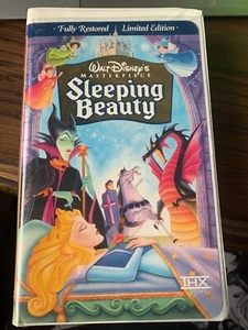 Sleeping Beauty - VHS, 1989 Limited Edition 9511 Walt Disney's Masterpiece - Picture 1 of 3
