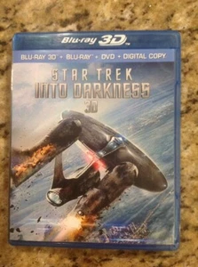 Star Trek Into Darkness 3D (Blu-ray/DVD, 2013, 3-Disc)Authentic US Release - Imagen 1 de 8