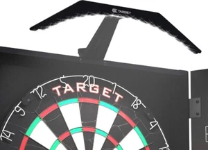 Target Darts Arc Dartboard Cabinet Lighting System,Black With White LED #44 - Picture 1 of 6