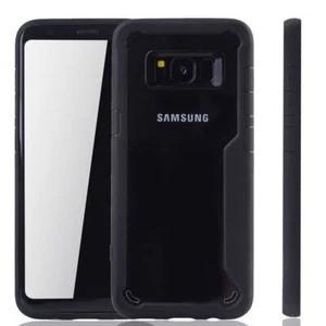 Etui na telefon komórkowy do Samsung Galaxy S8 Plus Futerał ochronny Backcover Bumper Etui Czarne - Zdjęcie 1 z 4
