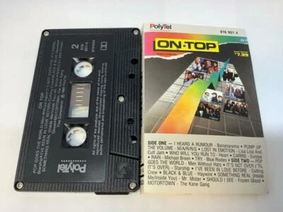 ON TOP 1988  Audio Cassette Tape TODAY’S CHART HITS Polytel Records 816-651-4 - Image 1 of 4